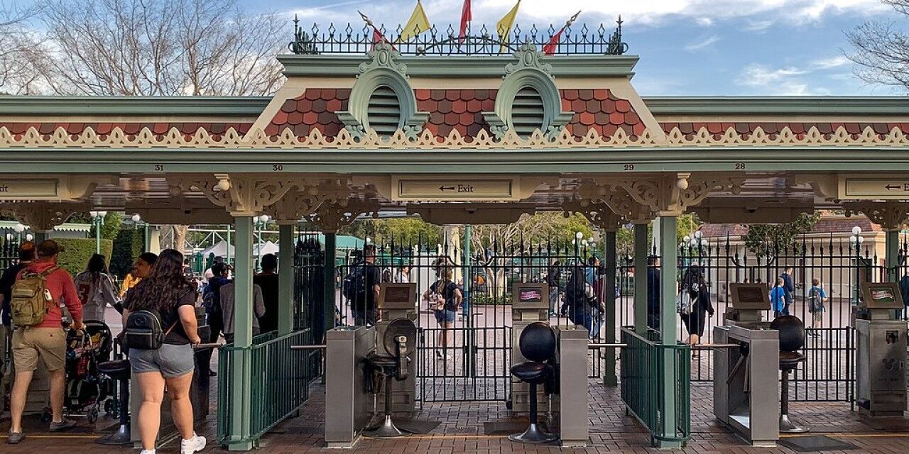 Disneyland entrance